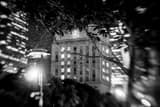 Houston City Hall Clock Black and White Horizontal Houston City Hall Clock black and white