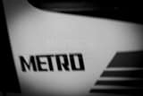 Houston Metro Light Rail Black and White Horizontal Houston Metro Light Rail black and white