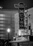 Majestic Metro Theater Black and White Vertical Majestic Metro Theater black and white