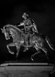 Sam Houston Statue Black and White Vertical Sam Houston Statue black and white