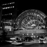 Indianapolis Artsgarden Washington Boulevard Black and White Square Indianapolis Artsgarden Washington Boulevard black and white