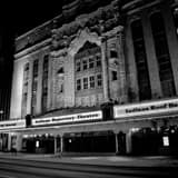 Publix Theater Black and White Square Publix Theater black and white