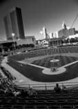 Victory Field Indy Skyline Black and White Vertical Victory Field Indy Skyline black and white