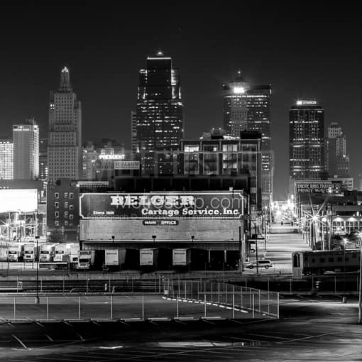 Kansas City Black and White Photos