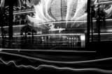 Flamingo Hotel Black and White Horizontal Flamingo Hotel black and white