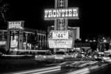 Frontier Casino Sign Black and White Horizontal Frontier Casino Sign black and white