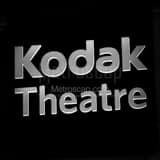 Kodak Theatre Sign Black and White Square Kodak Theatre Sign black and white
