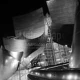 Walt Disney Concert Hall Downtown LA Black and White Square Walt Disney Concert Hall Downtown LA black and white