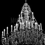 Chandelier Main Seventh Black and White Square Chandelier Main Seventh black and white