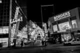 Fourth Street Live Citysscape Black and White Horizontal Fourth Street Live Citysscape black and white