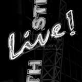 Live Fourth Street Louisville Kentucky Black and White Square Live Fourth Street Louisville Kentucky black and white