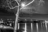 Williamstown Bridge Black and White Horizontal Williamstown Bridge black and white