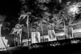Bayside Mall Sign Black and White Horizontal Bayside Mall Sign black and white