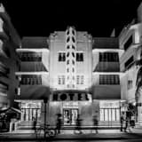 Congress Hotel South Miami Beach Black and White Square Congress Hotel South Miami Beach black and white