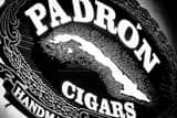 Padron Handmade Cigars Black and White Horizontal Padron Handmade Cigars black and white