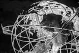 Stainless Steel Globe Port Of Miami Black and White Horizontal Stainless Steel Globe Port Of Miami black and white