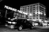 Milwaukee Public Market Black and White Horizontal Milwaukee Public Market black and white