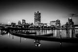 Milwaukee Skyline Black and White Horizontal Milwaukee Skyline black and white