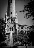 North Point Water Tower Black and White Vertical North Point Water Tower black and white