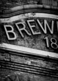 Schlitz Brewhouse A Black and White Vertical Schlitz Brewhouse A black and white
