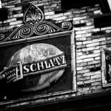 The Schlitz Brewery Black and White Square The Schlitz Brewery black and white