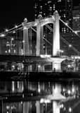 Hennepin Avenue Bridge Black and White Vertical Hennepin Avenue Bridge black and white
