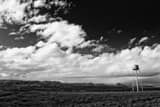 Aneth Utah Water Tower Black and White Horizontal Aneth Utah Water Tower black and white