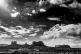 Gorgeous Clouds In Monument Valley Utah Black and White Horizontal Gorgeous Clouds In Monument Valley Utah black and white