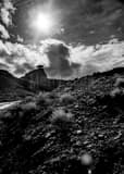 Mexican Hat Utah Black and White Vertical Mexican Hat Utah black and white