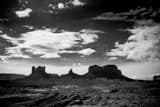 Monument Valley Utah Black and White Horizontal Monument Valley Utah black and white