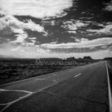 Us Route 163 Monument Valley Utah Black and White Square Us Route 163 Monument Valley Utah black and white