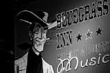 Bluegrass Inn Sign Black and White Horizontal Bluegrass Inn Sign black and white