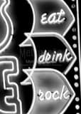 Essentials Of Life Neon Sign Black and White Vertical Essentials Of Life Neon Sign black and white