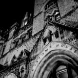 Nashville Customs House Black and White Square Nashville Customs House black and white