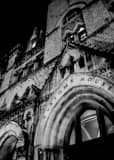 Nashville Customs House Black and White Vertical Nashville Customs House black and white