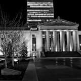 Victory Park Black and White Square Victory Park black and white