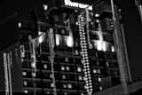 Beads Bourbon Street French Quarter Black and White Horizontal Beads Bourbon Street French Quarter black and white
