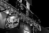 Bourbon Cowboy French Quarter Black and White Horizontal Bourbon Cowboy French Quarter black and white