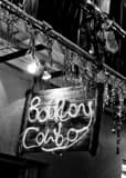 Bourbon Cowboy French Quarter Black and White Vertical Bourbon Cowboy French Quarter black and white