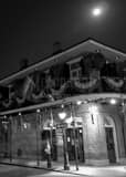 Bourbon Street French Quarter Black and White Vertical Bourbon Street French Quarter black and white