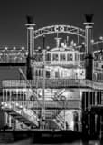 Creole Queen Riverboat Black and White Vertical Creole Queen Riverboat black and white