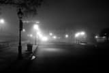 Foggy Jax Brewery Black and White Horizontal Foggy Jax Brewery black and white