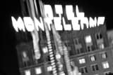 Hotel Monteleone Sign Black and White Horizontal Hotel Monteleone Sign black and white