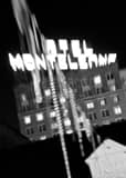 Hotel Monteleone Sign Black and White Vertical Hotel Monteleone Sign black and white