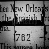 Jackson Square Historical Tile Black and White Square Jackson Square Historical Tile black and white