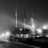 Joan Of Arc French Quarter Black and White Square Joan Of Arc French Quarter black and white