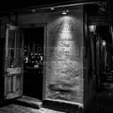Lafittes Blacksmith Shop Bar Black and White Square Lafittes Blacksmith Shop Bar black and white