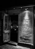 Lafittes Blacksmith Shop Bar Black and White Vertical Lafittes Blacksmith Shop Bar black and white