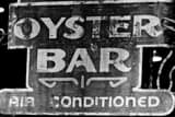 New Orleans Oyster Bar Black and White Horizontal New Orleans Oyster Bar black and white