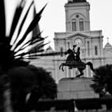 Nola Jackson Square Black and White Square Nola Jackson Square black and white